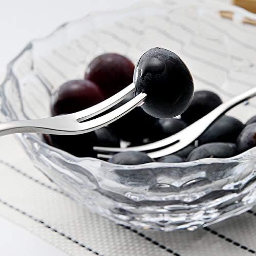 6-Piece Professional Escargot Forks for Shellfish Tasting
