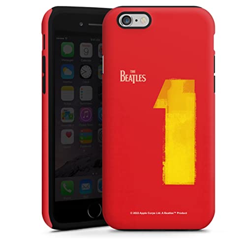 DeinDesign Coque Compatible avec Apple iPhone 6 Coque renforcée Coque Antichoc The Beatles Bande Musique - Les Beatles, Paul McCartney, John Lennon, RIngo Starr, George Harrison DeinDesign Coque Compatible avec Apple iPhone 6 Coque renforcée Coque Antichoc The Beatles Bande Musique