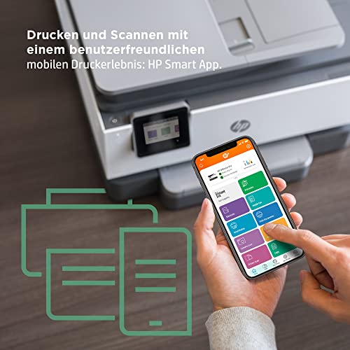 HP Farb-Tintenstrahl-All-in-One-Drucker - Officejet pro 9012e - Ideal für die Familie - 6 Monate Instant Ink im Lieferumfang vo – Bild 7