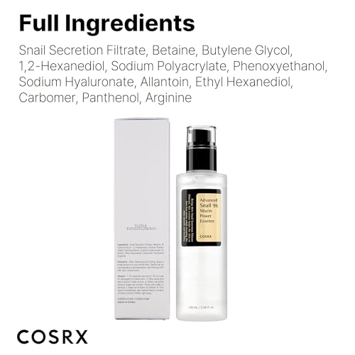COSRX Snail Mucin Repairing Serum 100ml, Hydrating Serum for Face with Snail Secretion Filtrate for Dull Skin & Fine Lines, Korean Skin Care - Image 6