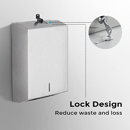 Durable Stainless Steel Hand Towel Dispenser