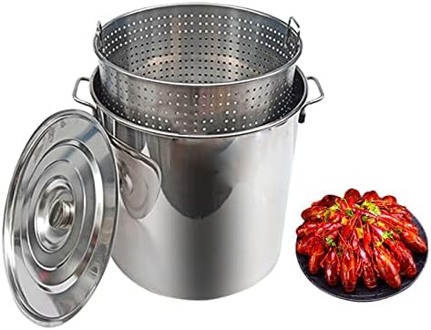Versatile Commercial Stockpot for Seafood Cooking
