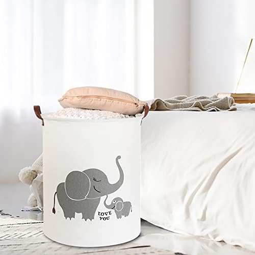 CLOCOR Collapsible Baby Laundry Hamper with Handles