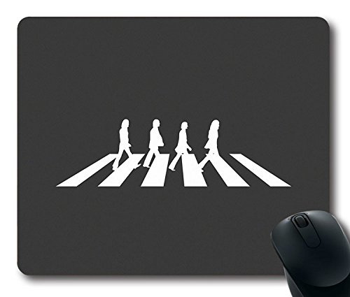 Tapis de Souris de Jeu personnalisé avec Beatles Abbey Road Music Art antidérapant en Caoutchouc néoprène Taille Standard 220 mm x 180 mm x 3 mm - Les Beatles, Paul McCartney, John Lennon, RIngo Starr, George Harrison Tapis de Souris de Jeu personnalisé avec Beatles Abbey Road Music Art antidérapant en Caoutchouc néoprène Taille Standard 220 mm x 180 mm x 3 mm