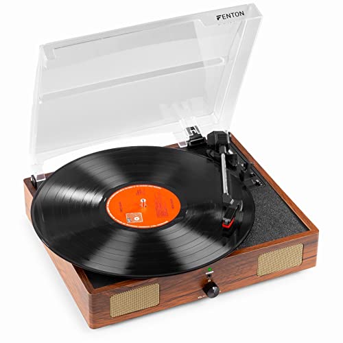 Fenton RP106W – Platine Vinyle USB avec Haut-Parleurs Intégrés – Bois, Design Rétro, Arrêt Automatique, Convertisseur MP3, avec Capot Anti-poussière - Les Beatles, Paul McCartney, John Lennon, RIngo Starr, George Harrison Fenton RP106W - Platine Vinyle USB avec Haut-Parleurs Intégrés - Bois, Design Rétro, Arrêt Automatique, Convertisseur MP3, avec Capot Anti-poussière