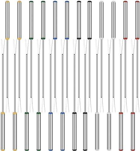 24pc Color Coded Fondue Forks Set