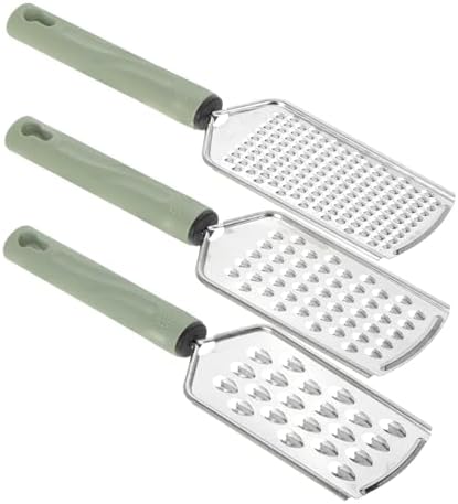 DECHOUS 3-Piece Stainless Steel Grater Set