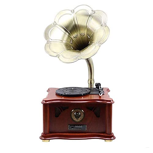 Boîte à Musique Tourne-Disque Vinyle sans Fil nostalgique en Bois, support 3 Types de Lecteur de Disque Vinyle sans Fil avec Bluetooth pour divertissement, décoration de la Maison - Les Beatles, Paul McCartney, John Lennon, RIngo Starr, George Harrison Boîte à Musique Tourne-Disque Vinyle sans Fil nostalgique en Bois, support 3 Types de Lecteur de Disque Vinyle sans Fil avec Bluetooth pour divertissement, décoration de la Maison