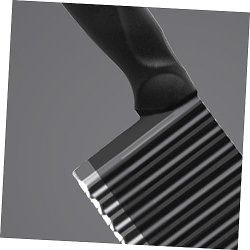 Zerodeko Stainless Steel Wave Slicer Comfortable Grip Black