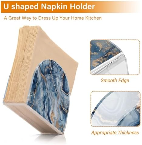 ALAZA Marble Watercolor Napkin Holder