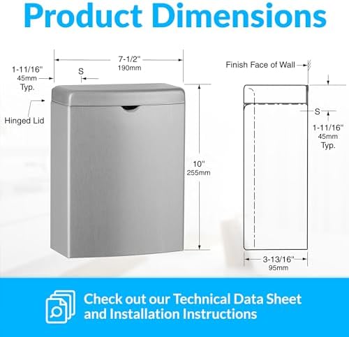 BOBRICK Stainless Steel Towel Dispenser Bundle