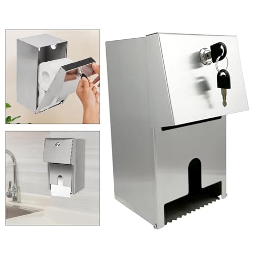 Commercial Toilet Tissue Dispenser with 2 Roll Capacity