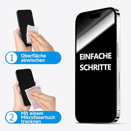 MOSSLIAN Brillenputztücher Feucht Bildschirm Reinigungstücher für Brillen, Handy, Laptops, Tastaturen, Brillengläsern, Hörgeräten, iPads, iWatch und Computern,40 Stück – Bild 4