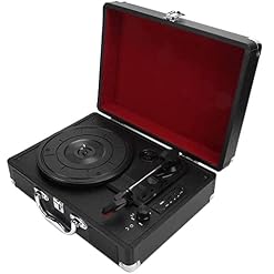 Lecteur de Disque Vinyle Portable Platine Tourne-Disque à Domicile pour disques vinyles 7/10/12 Pouces Lecteur de Disque phonographe USB/mémoire Phonograph-Player Recorder - Les Beatles, Paul McCartney, John Lennon, RIngo Starr, George Harrison