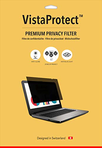 VistaProtect – Premium Blickschutzfilter & Anti-Blaulichtfilter, Privacy Filter Anti Blue Light Blickschutzfolie für Laptops & Notebooks (14″ Zoll) – Bild 7