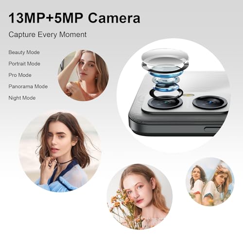 Blackview A52 Pro (12GB+128GB) Smartphone Ohne Vertrag, 5180mAh 90Hz/6.52" HD+ Handy günstig, 13MP+5MP Kamera, Octa-Core/Fingerabdruck/3,5 mm Jack/GPS/OTG Dual SIM 4G Simlockfreie Handys – Bild 7