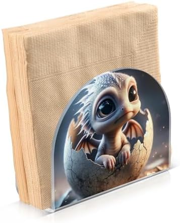 ALAZA Cute Baby Dragon Napkin Holder