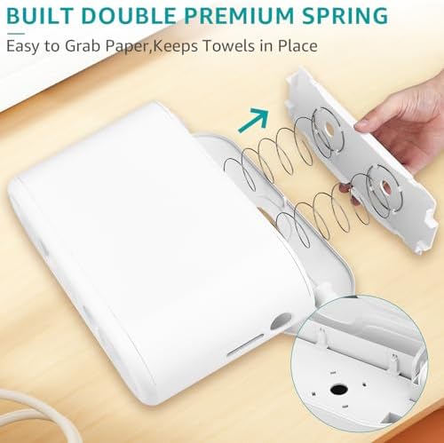 DUTYWORKS Multifold Paper Towel Dispenser Compact Durable
