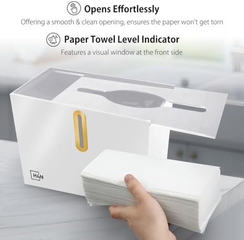 Compact Paper Towel Dispenser with Single Sheet Dispensing
