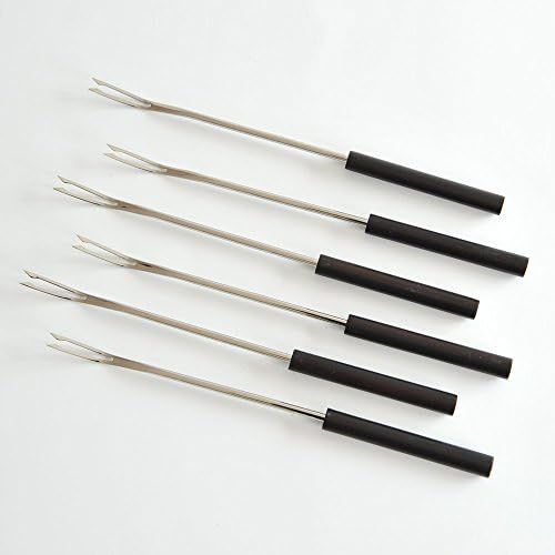 Alessi SG57 B Mami 6-Piece Bourguignonne Forks Set