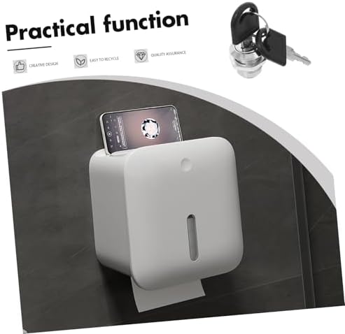 Jumbo Roll Paper Towel Dispenser Lock Security Key Set Sturdy Design