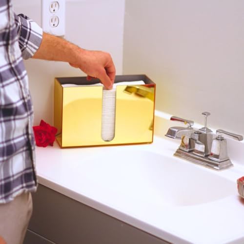 Doves On Clouds Gold Trifold Napkin Dispenser