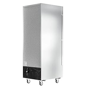   KoolMore-RIR-1D-SSHD-Commercial-Stainless-Steel-Reach-in-Refrigerator-with-Half-Door-Access-for-Restaurant-Cafe-and-Cold-Food-Storage-Large-23-Cu-Ft-Capacity-Heavy-Duty-Kitchen-Use-2-Silver