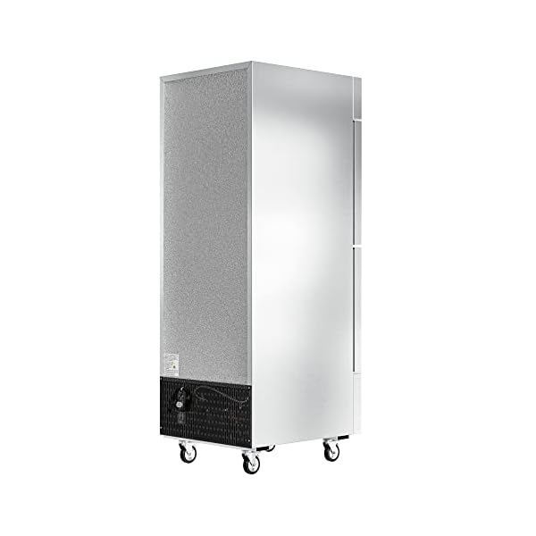   KoolMore-RIR-1D-SSHD-Commercial-Stainless-Steel-Reach-in-Refrigerator-with-Half-Door-Access-for-Restaurant-Cafe-and-Cold-Food-Storage-Large-23-Cu-Ft-Capacity-Heavy-Duty-Kitchen-Use-2-Silver
