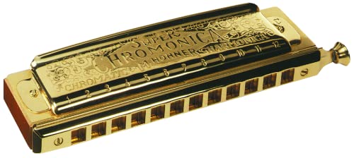 HOHNER Harmonica Chromonica 48 C Or - Les Beatles, Paul McCartney, John Lennon, RIngo Starr, George Harrison HOHNER Harmonica Chromonica 48 C Or