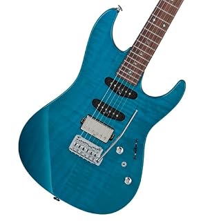 Ibanez MMN1-TAB AZ Signature Transparent Aqua Blue – Guitare Électrique - Les Beatles, Paul McCartney, John Lennon, RIngo Starr, George Harrison