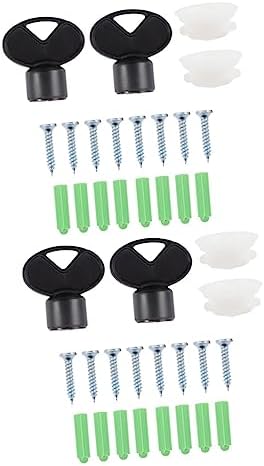 4-Pack Dispenser Key Set for Durable Compact Towels in Restrooms