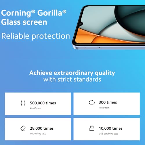 Xiaomi Redmi A3 Smartphone ohne Vertrag 128GB ROM 4GB RAM 5000mAh 90Hz AMOLED Display Entsperren Methoden Gesichts- und Fingerabdruck Octa-Core Prozessor Schwarz – Bild 7