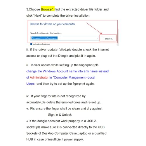 Snsengg Fingerprint Key Reader Dongle | Fingerprint Security Key | Fast Matching Fingerprint Reader | Biometric Security Laptop | Accessibility and Security Across A Wide Range of Devices. – Bild 6