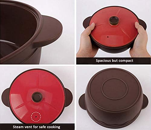 Microwave Silicone Food Steamer with Handle Lid
