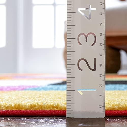 Well Woven Multi Geometric Area Rug 23 x 73 1