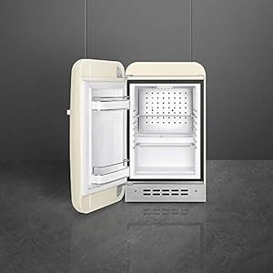 SMEG FAB5ULCR3 FAB 5 16" Compact Fridge, Mini, Cream SMEG FAB5ULCR3 FAB 5 16 Compact Fridge Mini Cream