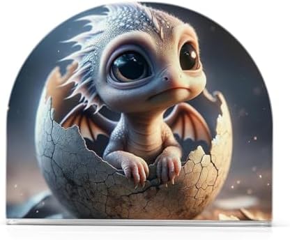ALAZA Cute Baby Dragon Napkin Holder