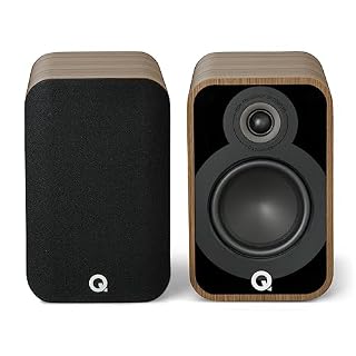 Q Acoustics 5020 Chêne clair – Enceinte Bibliothèque (la paire) - Les Beatles, Paul McCartney, John Lennon, RIngo Starr, George Harrison