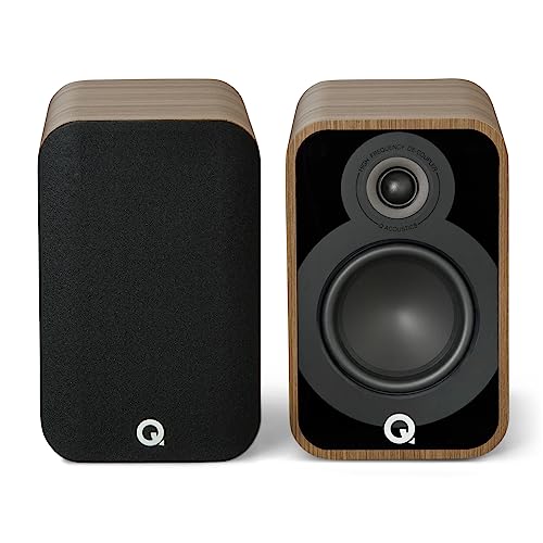 Q Acoustics 5020 Chêne clair – Enceinte Bibliothèque (la paire) - Les Beatles, Paul McCartney, John Lennon, RIngo Starr, George Harrison Q Acoustics 5020 Chêne clair - Enceinte Bibliothèque (la paire)