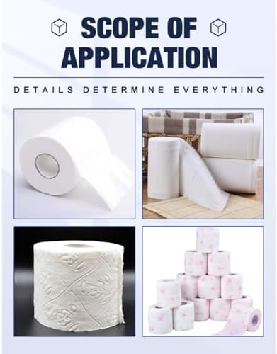 High-Speed Toilet Tissue Rewinding Machine with Custom Options