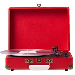Platine Vinyle Portable avec Haut-parleurs, Prise en Charge de la Sortie Audio et entrée Audio AUX, Tourne-Disque avec Haut-parleurs, Prise en Charge de l’enregistrement 7/10/12 po - Les Beatles, Paul McCartney, John Lennon, RIngo Starr, George Harrison
