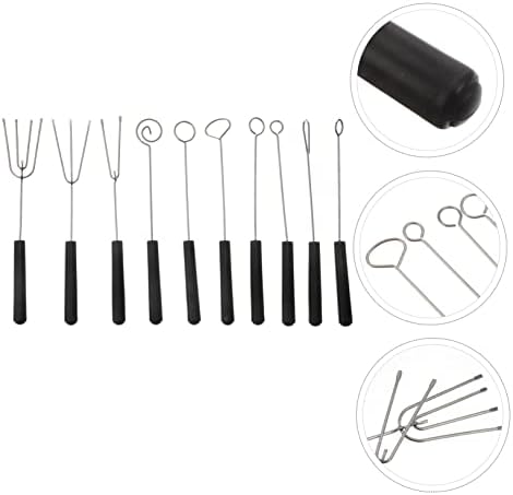 PrettyZoom 10-Piece Chocolate Dipping Fork Set