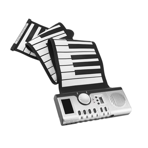 Clavier De Piano Enroulable À 61 Touches Piano Électronique Portable En Silicone Souple Avec Haut-parleur Intégré Écran LCD Facile À Jouer - Les Beatles, Paul McCartney, John Lennon, RIngo Starr, George Harrison Clavier De Piano Enroulable À 61 Touches Piano Électronique Portable En Silicone Souple Avec Haut-parleur Intégré Écran LCD Facile À Jouer