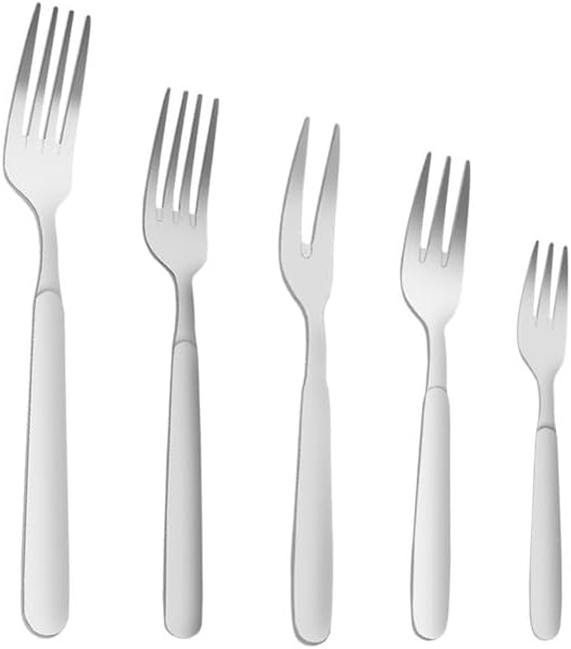 GOODJAYVEN 5 Piece Set of 316 Stainless Steel Forks