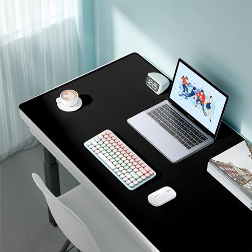 LL-COEUR XXL Schwarz Mauspad Gaming Mouse Mat Laptops Schreibtischunterlage Desk Pad (1100 x 500 x 3 mm) – Bild 5