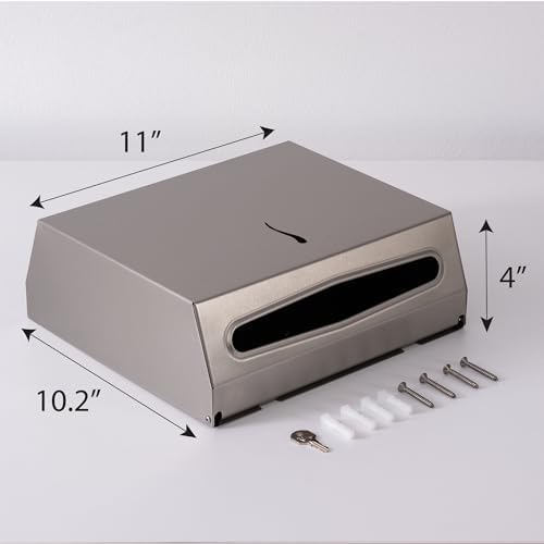 304 Stainless Steel Wall-Mounted Commercial Paper Towel Dispenser