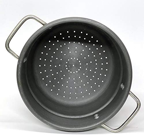 Hard Anodized Aluminum 5 Quart Steamer Insert Grey 3 12 Quart