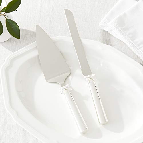 Kate-Spade-New-York-Grace-Avenue-2-Piece-Dessert-Set-145-LB-Metallic-Silver-Plated Kate Spade New York Grace Avenue 2 Piece Dessert Set 145 LB Metallic Silver Plated