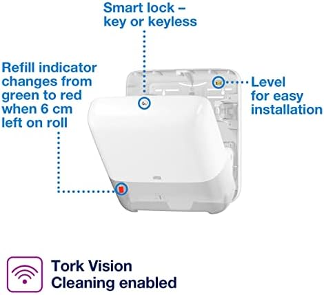Tork Matic Paper Towel Dispenser White H1