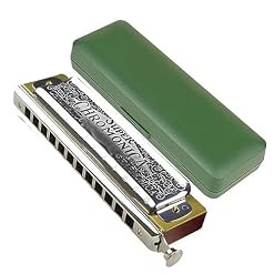 Harmonica pour étudiants Peigne En Bois De Poirier, Anches En Laiton, Harmonica Chromatique, 12 Trous, Harpe À Bouche, Instruments De Musique (Color : Key of C) - Les Beatles, Paul McCartney, John Lennon, RIngo Starr, George Harrison